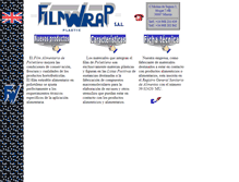 Tablet Screenshot of filmwrap.com